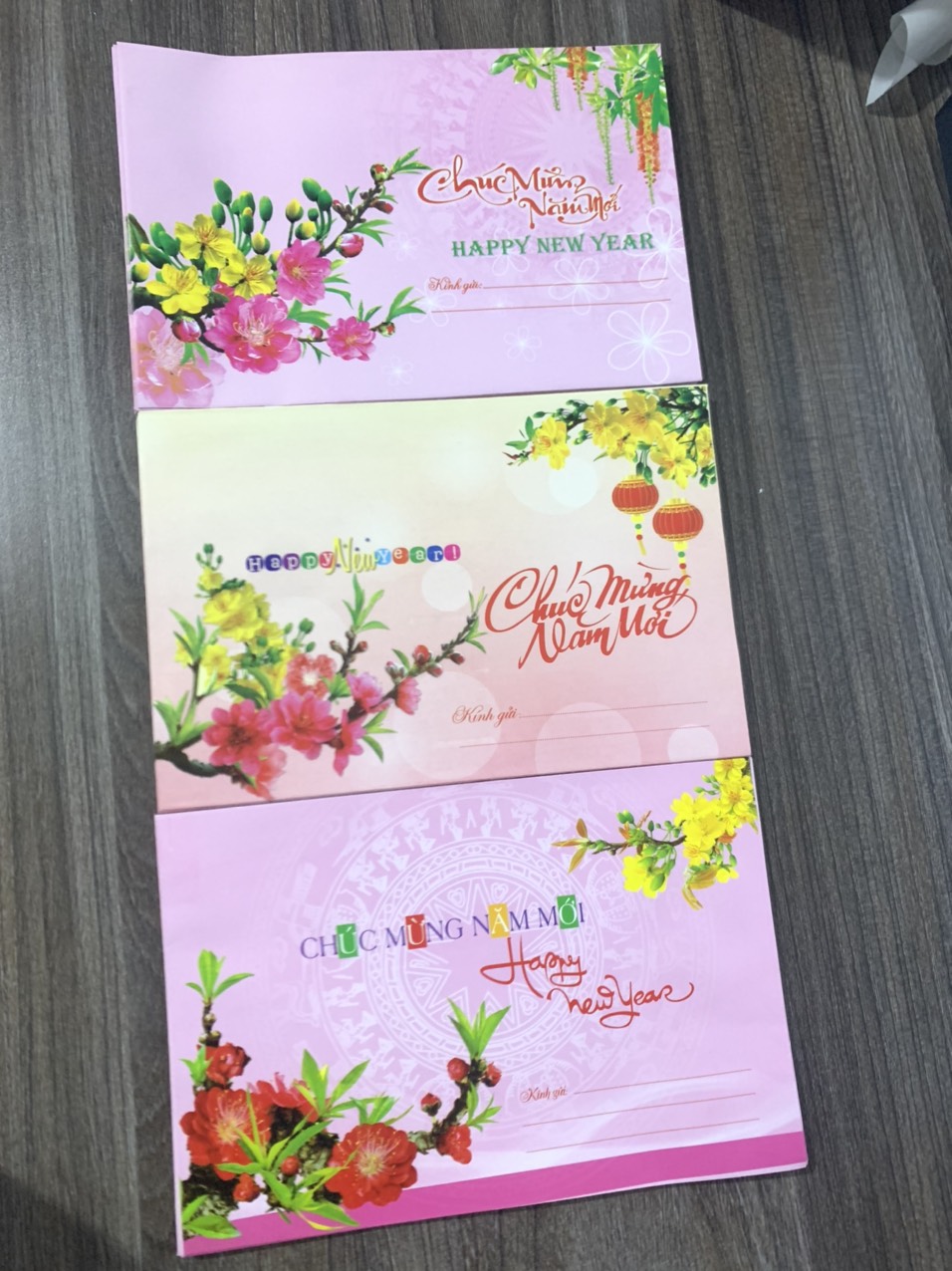 set 10 Phong Bì Chúc Mừng Năm Mới