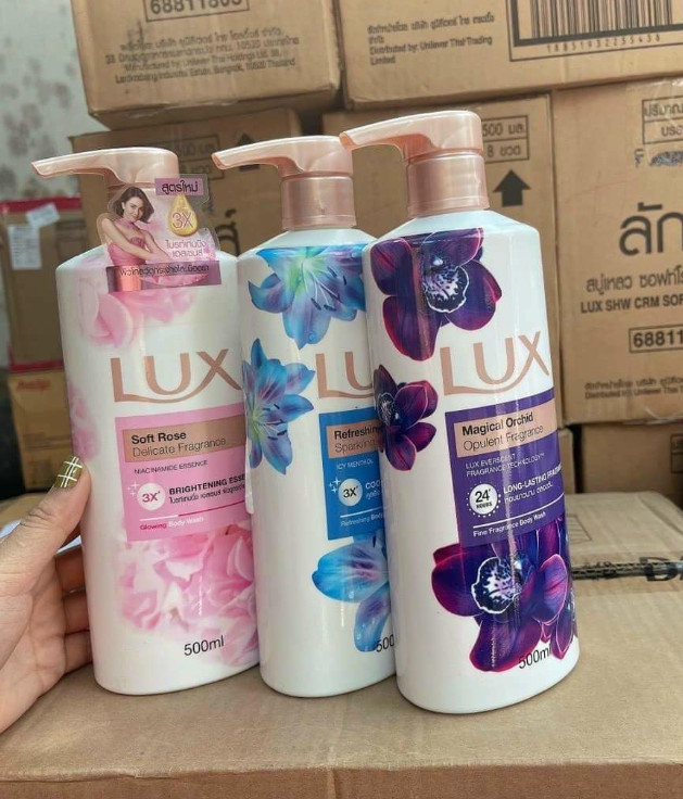[HCM]Sữa tắm Lux Thái Lan 500ml cặp