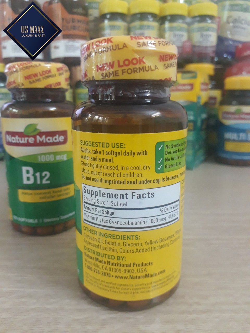Nature Made Vitamin B12 ( 1000 mcg - 150 viên ) USA