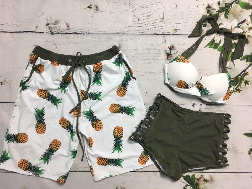 Bikini đôi quả dứa