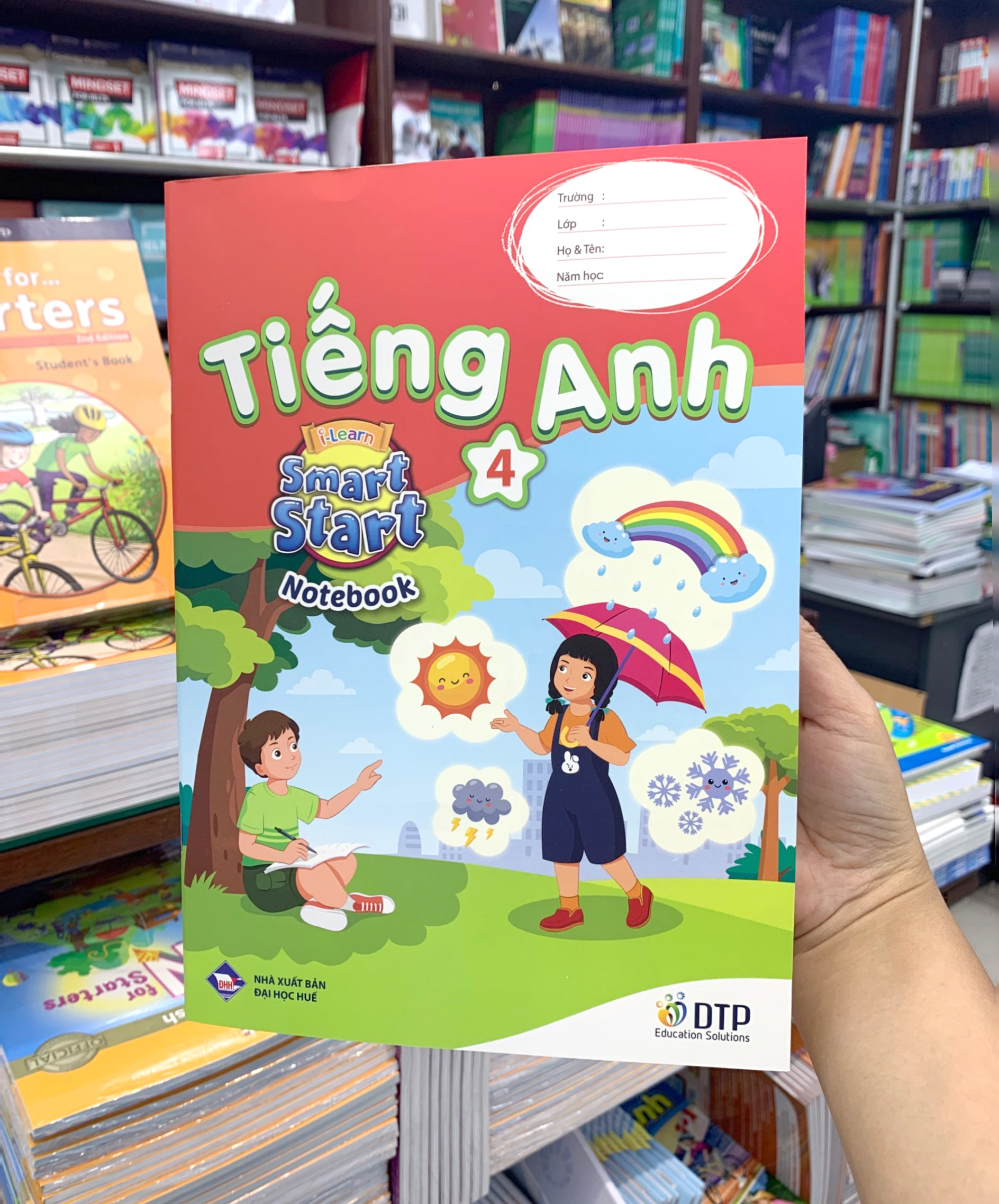 Fahasa - Tiếng Anh 4 i-Learn Smart Start - Notebook