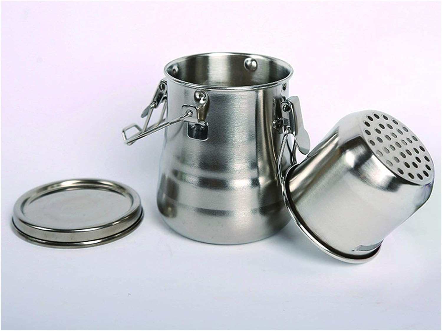 Lọ rửa cọ vẽ chất liệu inox