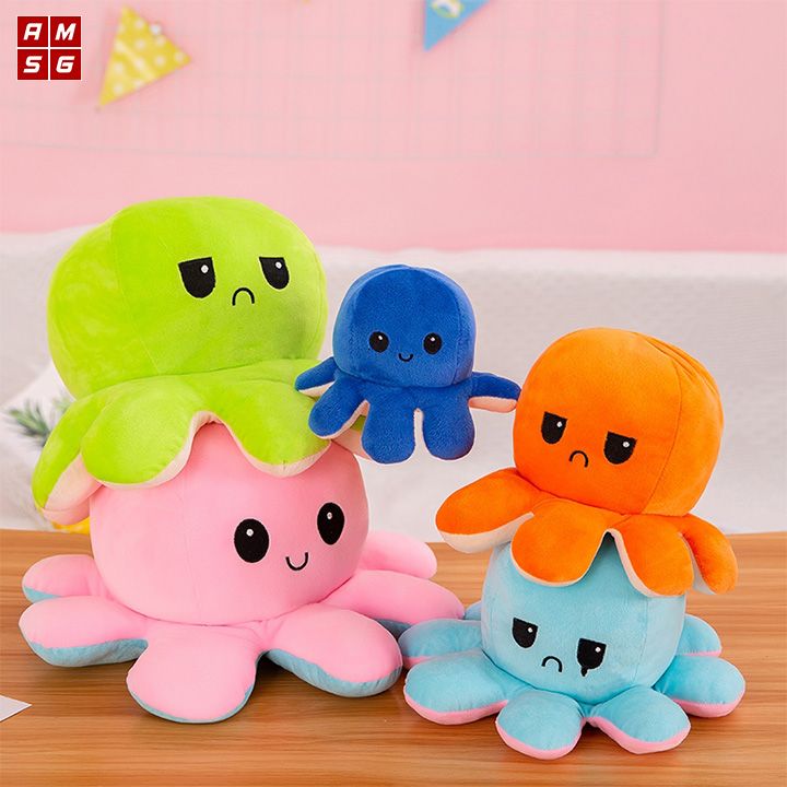 BẠCH TUỘC NHỒI BÔNG SIZE LỚN GẤU BÔNG HÌNH BẠCH TUỘC VẢI MINISO MỀM MỊN CHO BÉ