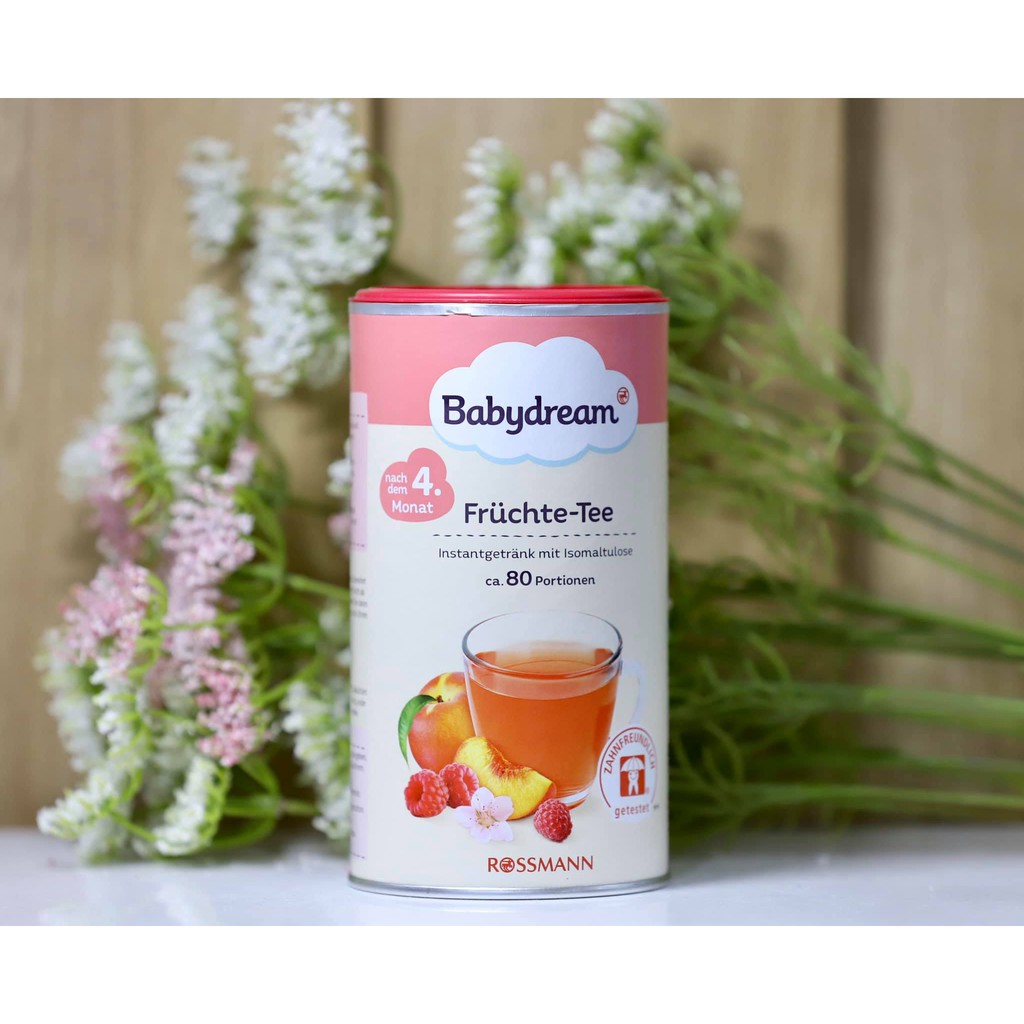 Trà Trái Cây Babydream Cho Bé 4m+ 190gr