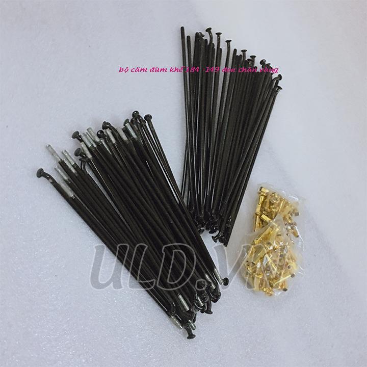 [HCM]căm đùm khế đen chân căm vàng thailan|phụ tùng xe máy