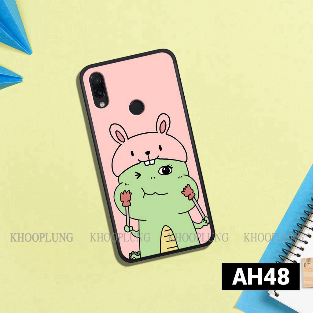 Ốp lưng Xiaomi Redmi 7 - Redmi Note 7 in hình khủng long dễ thương