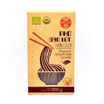 Phở gạo lứt hữu cơ Bích Chi 200g