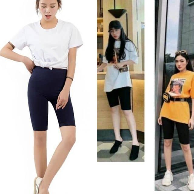 Quần Legging Đùi Nâng Mông