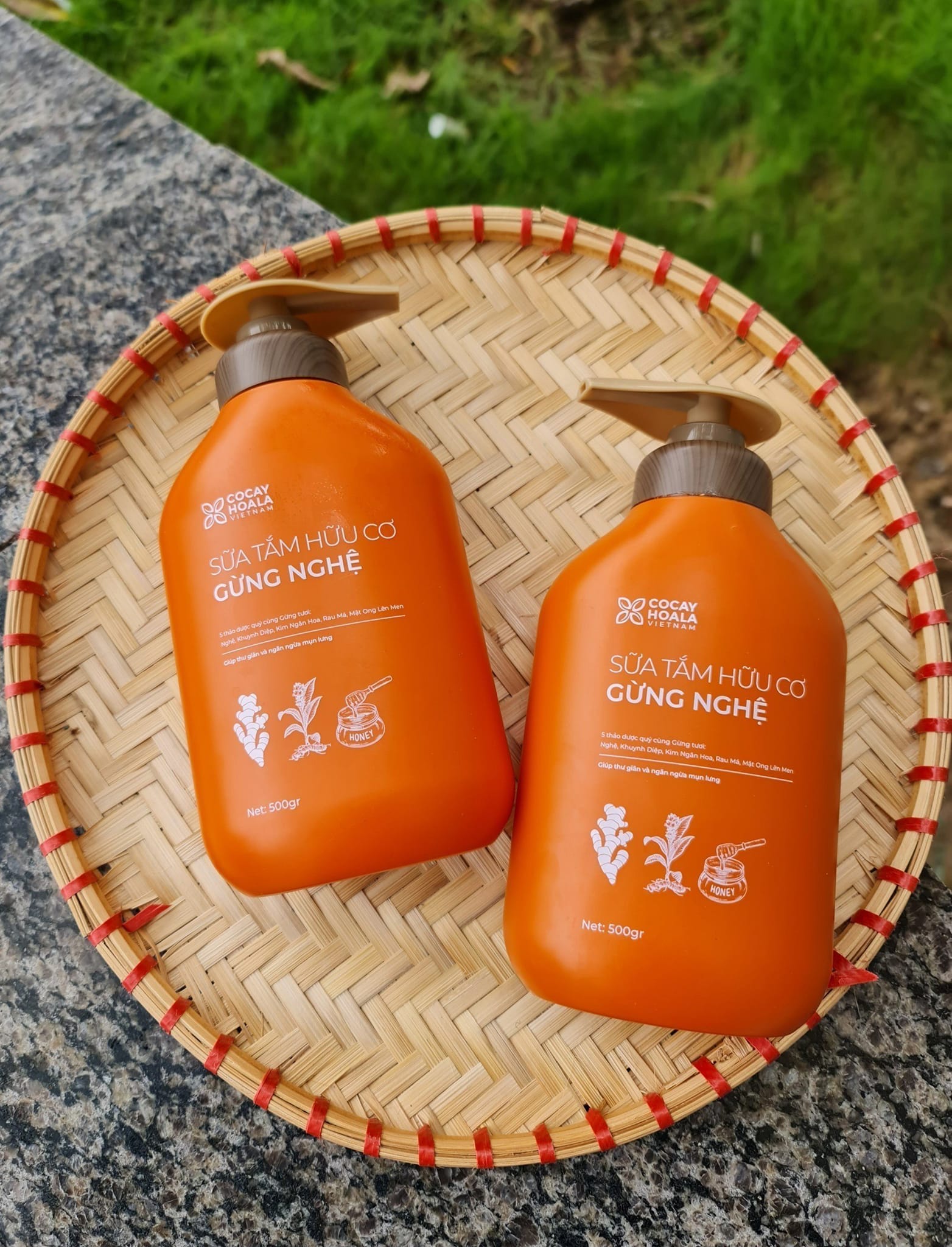 Herbal ginger herbal shower gel 500ml-new version