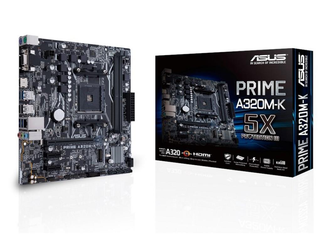 Main Asus PRIME A320M-K (Chipset AMD A320/ Socket AM4/ VGA onboard)