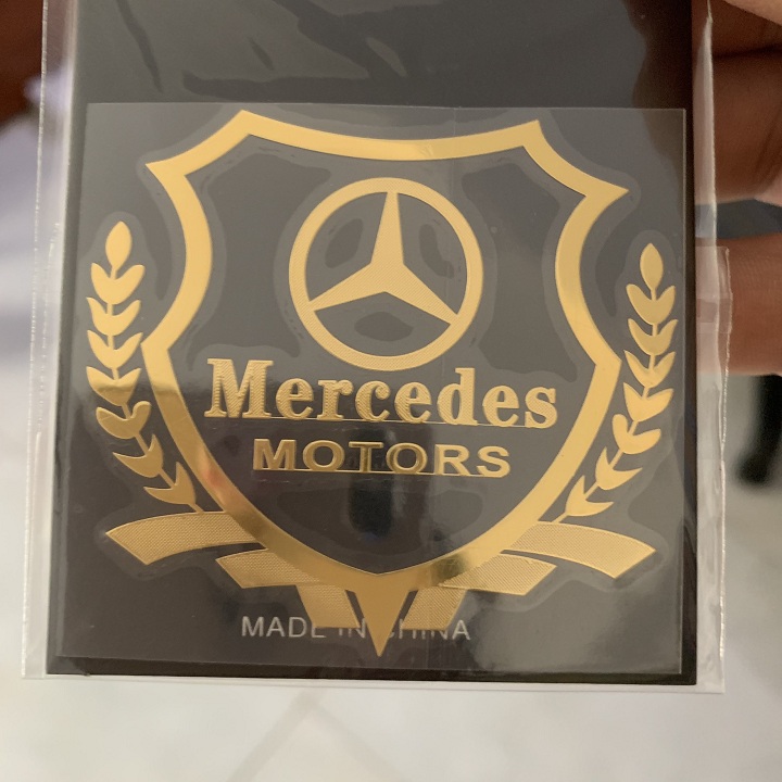 [HCM]Bộ 2 Logo Decal 3D dán xe ô tô (Ford)