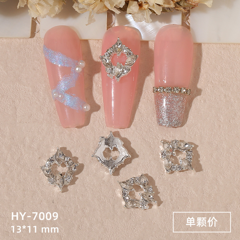 Charm nail - charm các loại - charm màu trắng