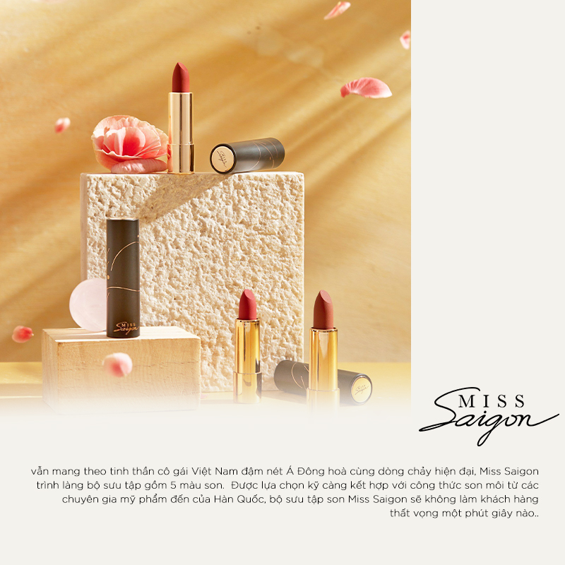 [HB GIFT] Son Miss Saigon 3.5g (Giao màu ngẫu nhiên)