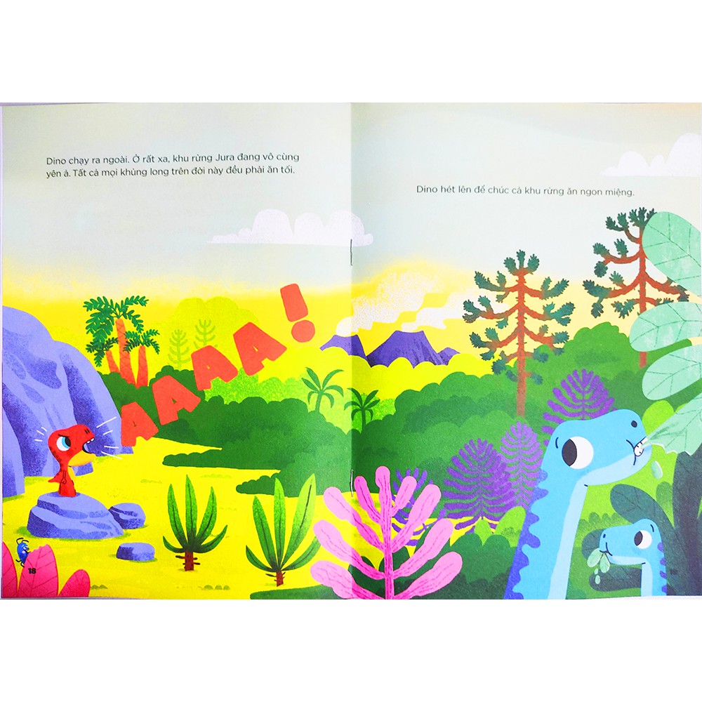 Sách cho bé - Bộ 9 cuốn Dino Bướng Bỉnh ADCBook
