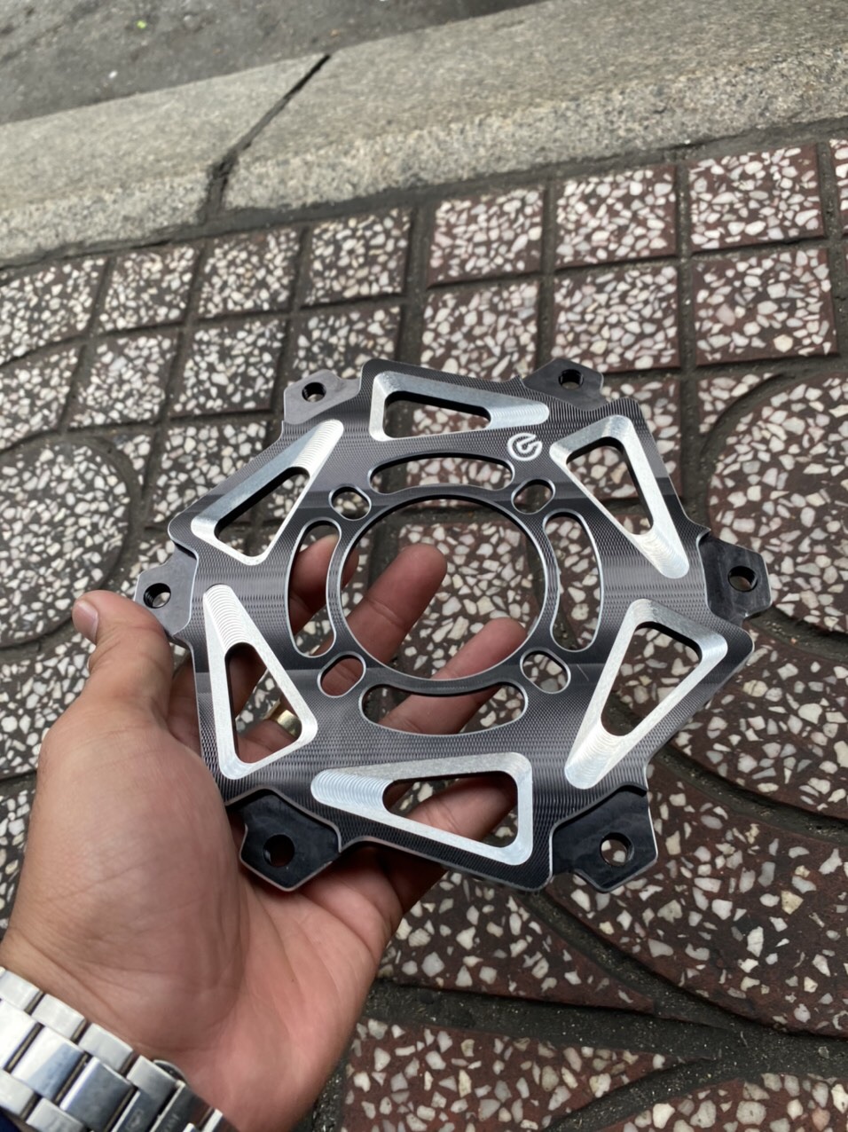 LÒNG ĐĨA CNC 3D MẪU BREMBO WINNER- ĐỒ CHƠI XE MÁY