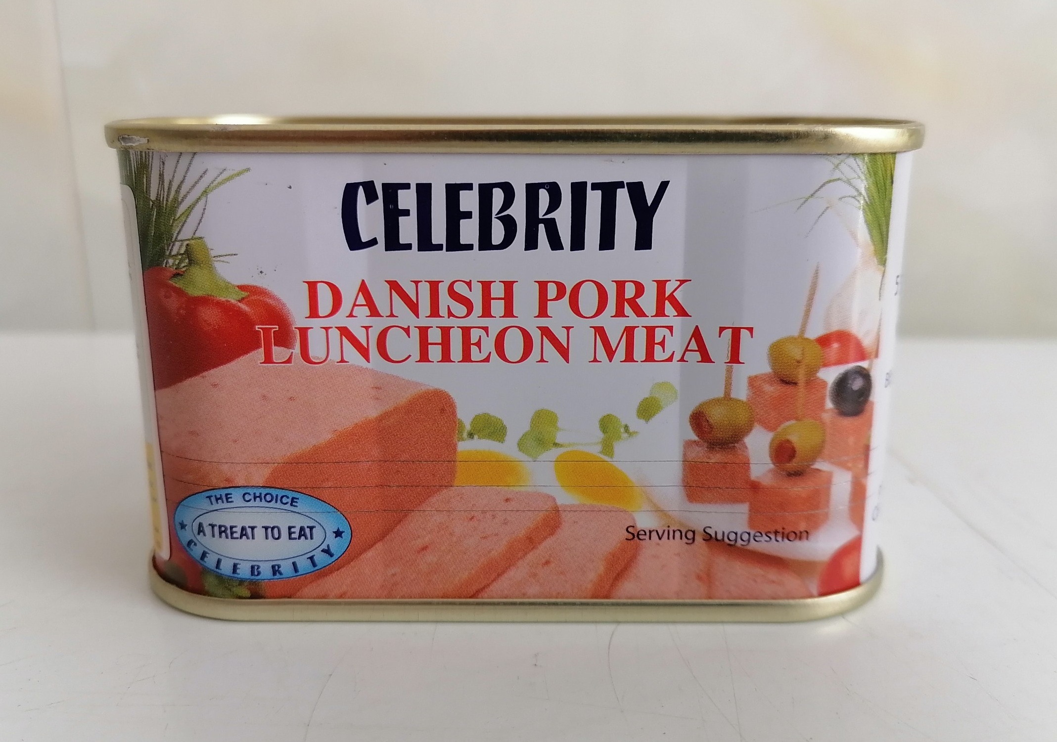 [200g] Patê thịt heo [Denmark] CELEBRITY Danish Pork Luncheon Meat (tgc-hk)