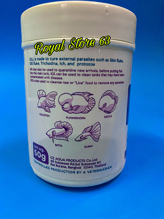 Cz11 Kill vấn đề nấm thủy mi cho cá cảnh hủ 50g