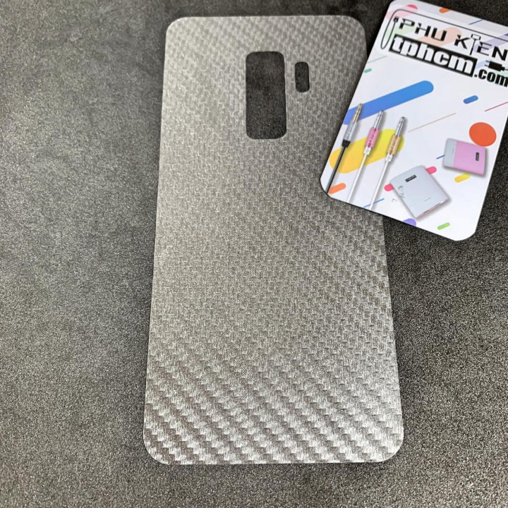 Dán mặt lưng Carbon Samsung S9 Plus
