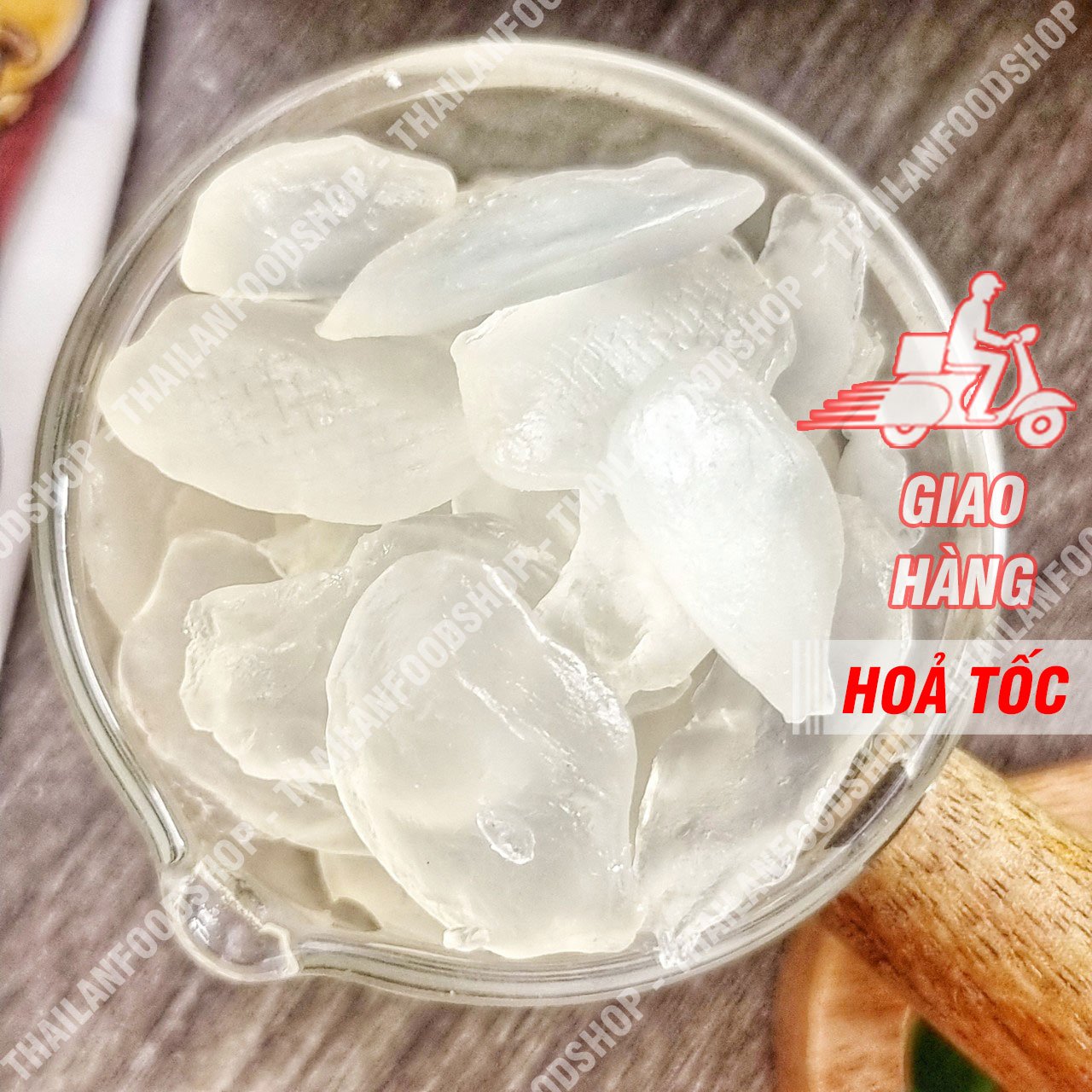 Thốt Nốt Sấy Dẻo Không Đường - Lon 200gr