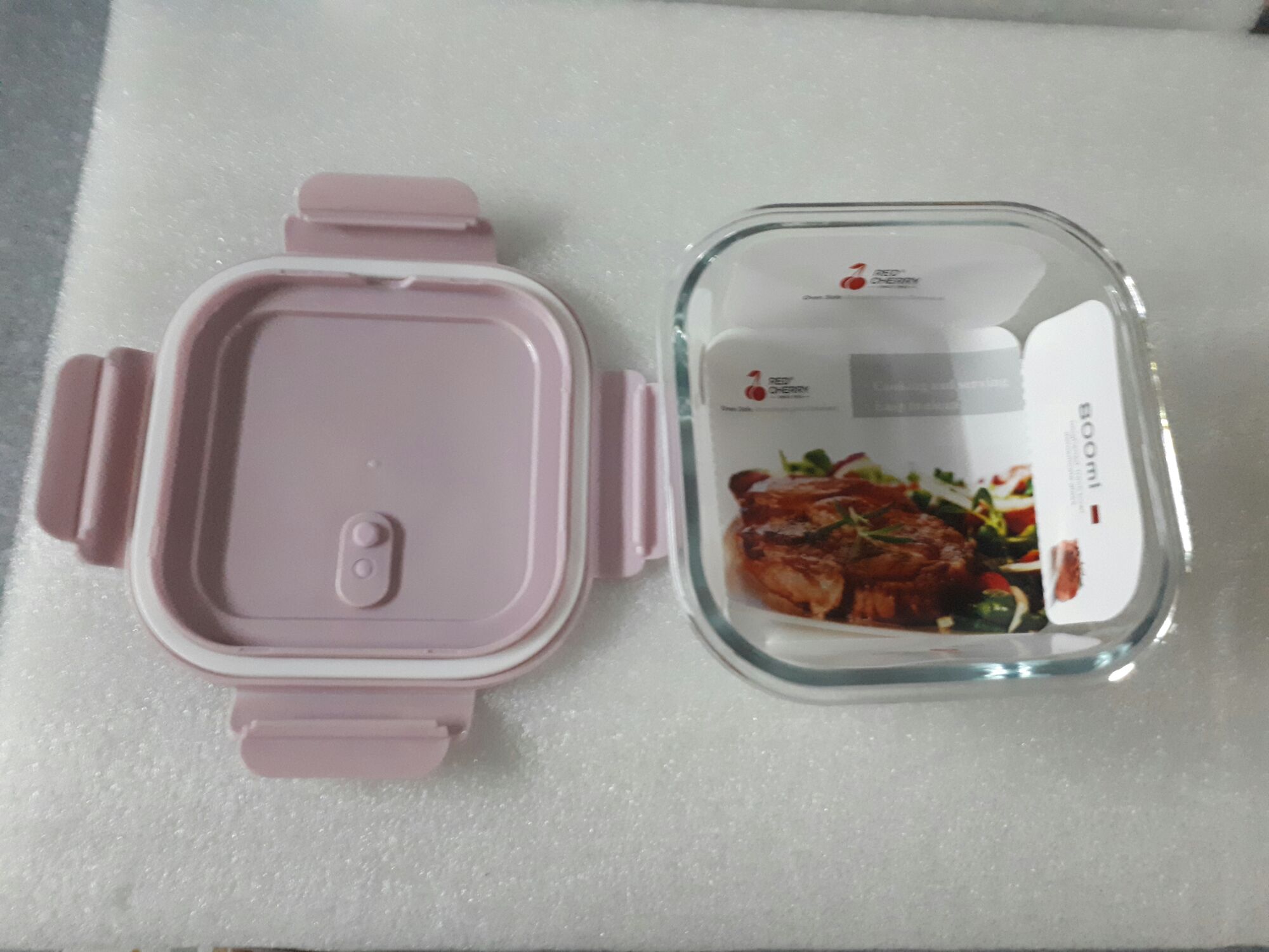 [HCM]Hộp thủy tinh đựng thực phẩm 800ml