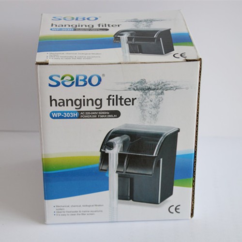 LỌC THÁC - SOBO WP-303H cho bể cá cảnh thủy sinh cubic