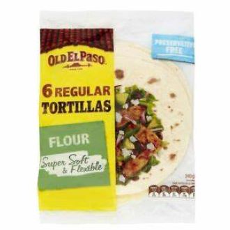 Vỏ Bánh Tortilla El Tequito Old El Paso 10 miếng