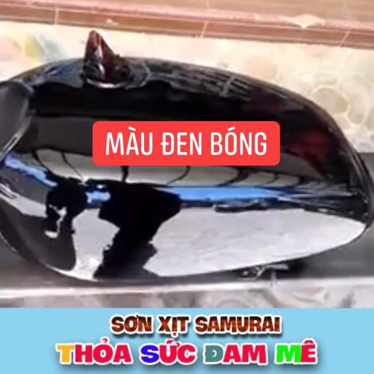 Sơn samurai đen bóng