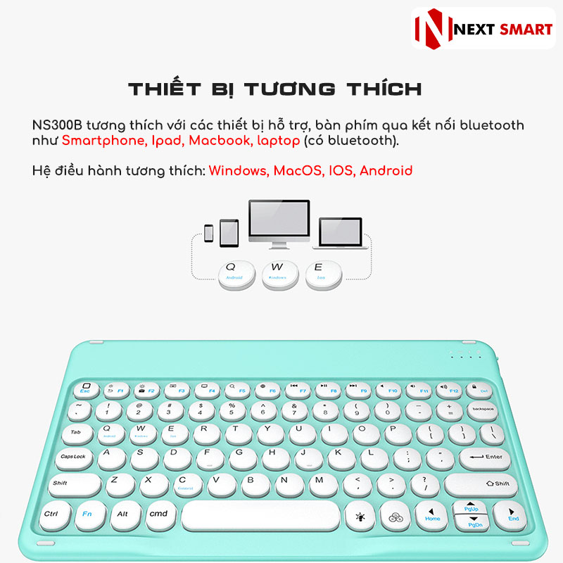 Bàn phím chuột bluetooth