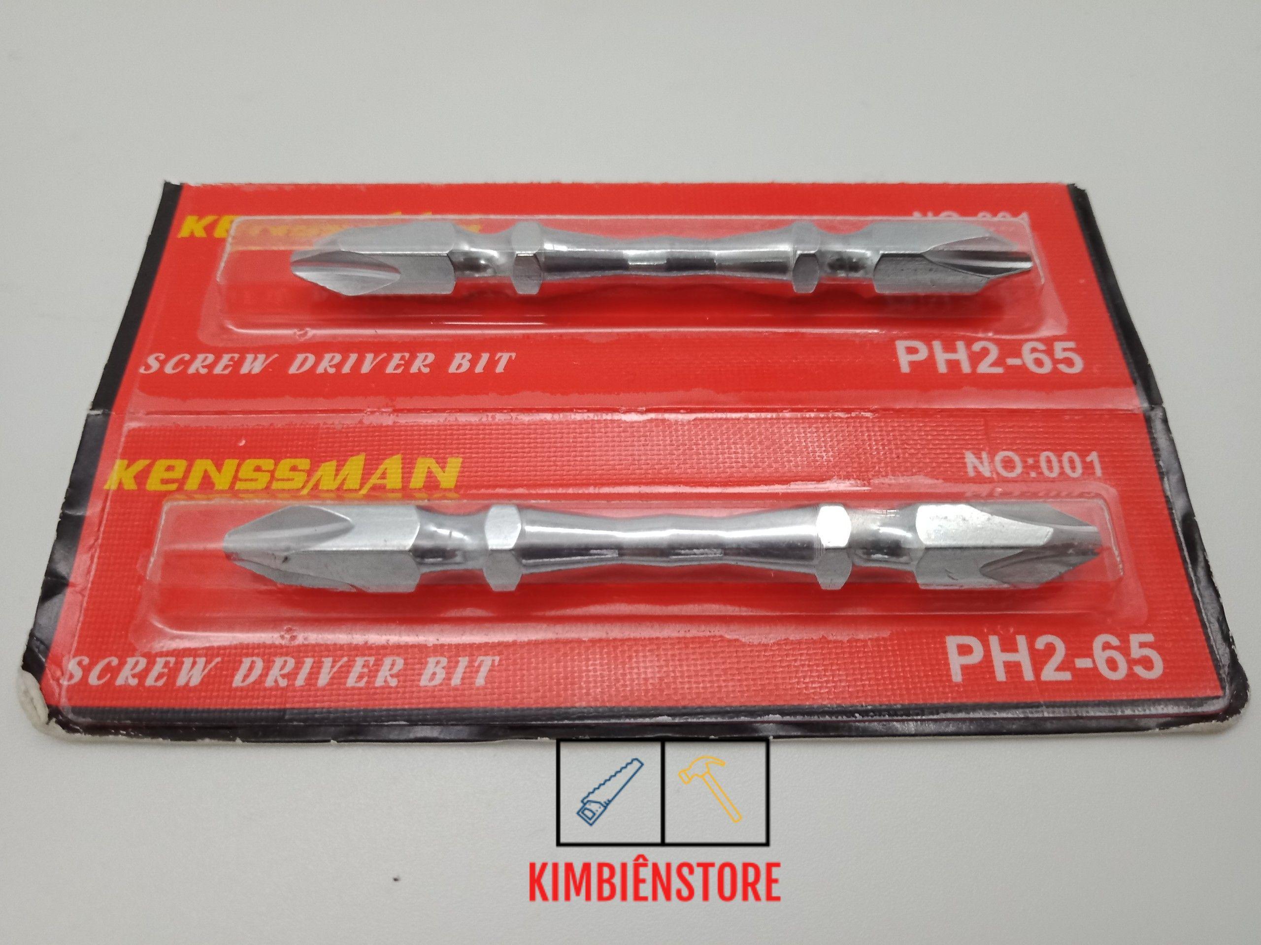 [HCM]Bộ 2 cây đầu vít Bake 65mm công nghệ Đức- kết hợp nam châm từ tính