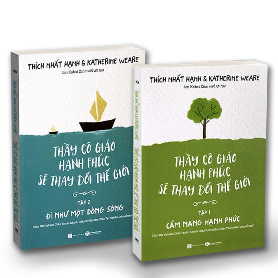 Sách - combo thầy cô giáo hạnh phúc sẽ thay đổi thế giới - thái hà
