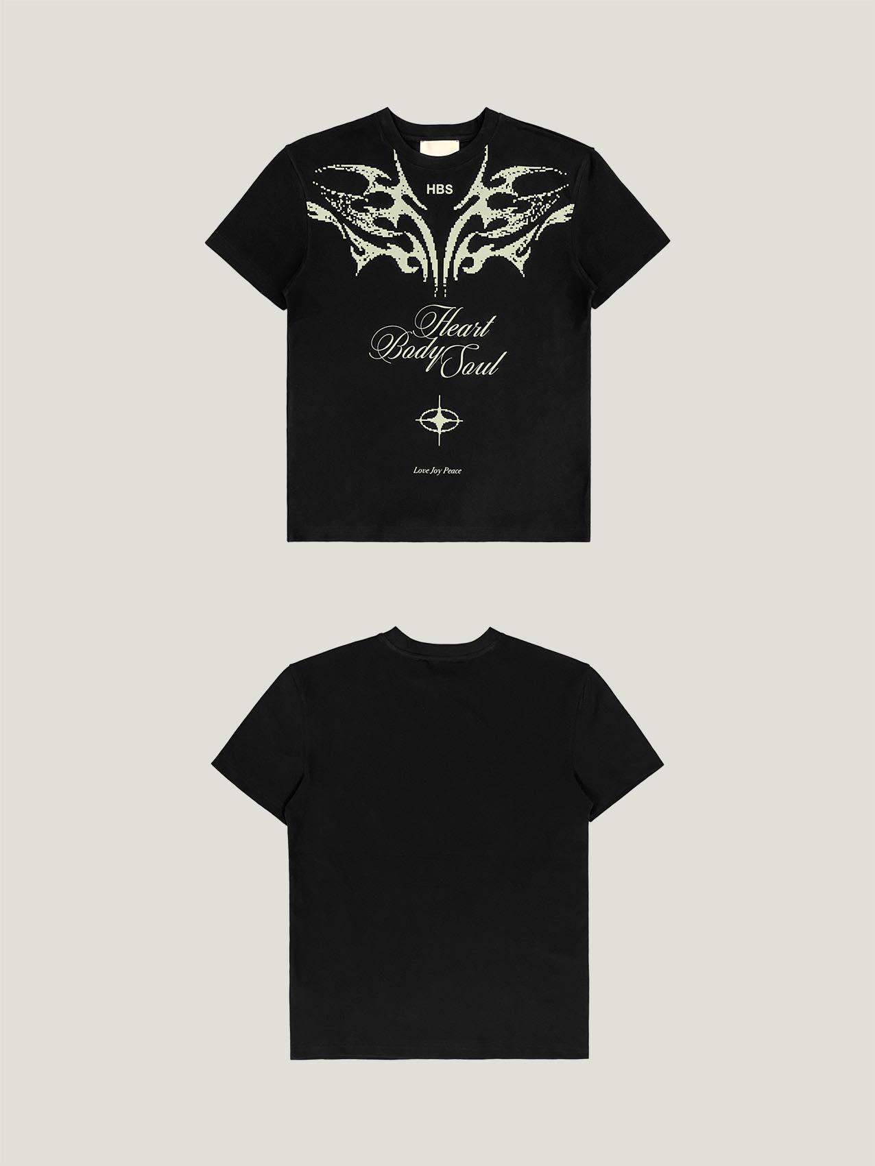 Áo thun hình HBS NIGHTWING T-SHIRT - BLACK