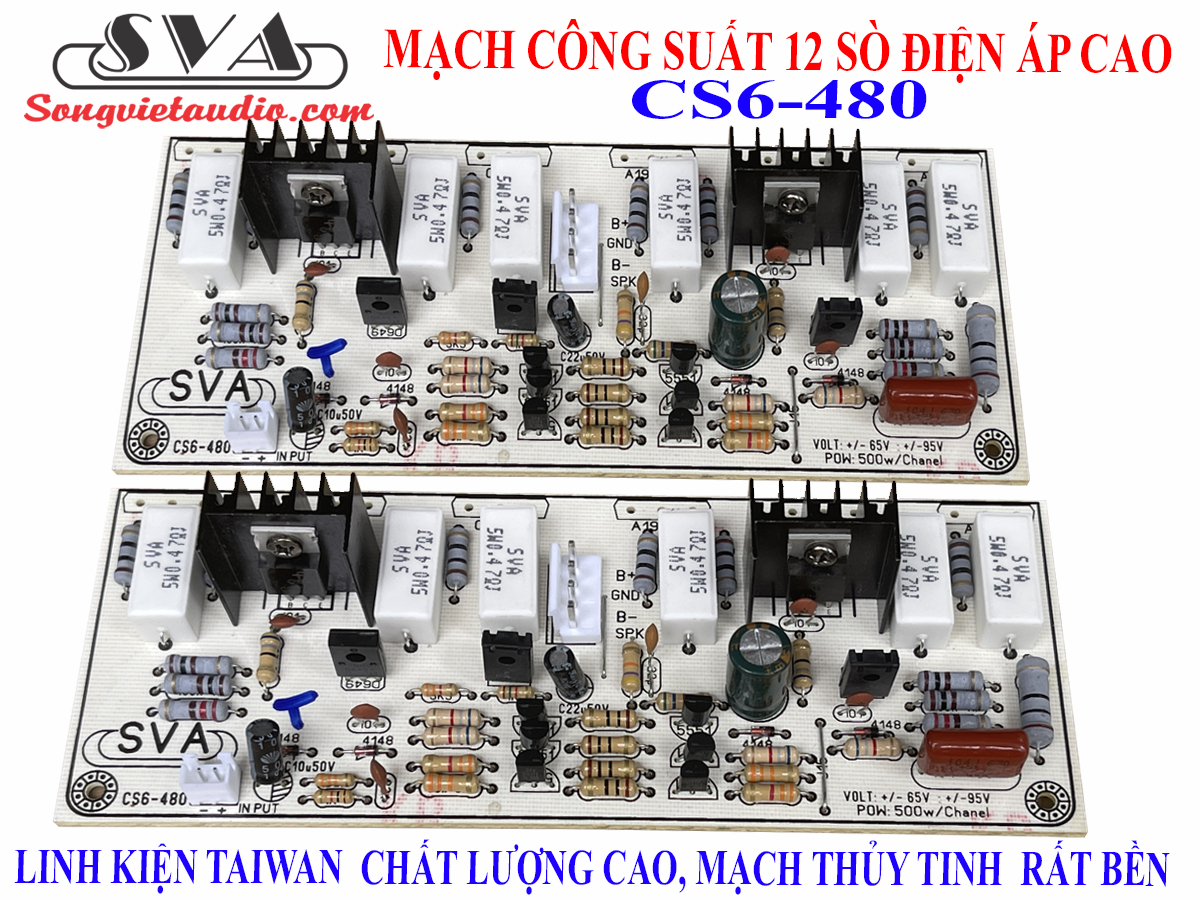 MẠCH CÔNG SUẤT 12 SÒ ĐIỆN ÁP CAO CS-480