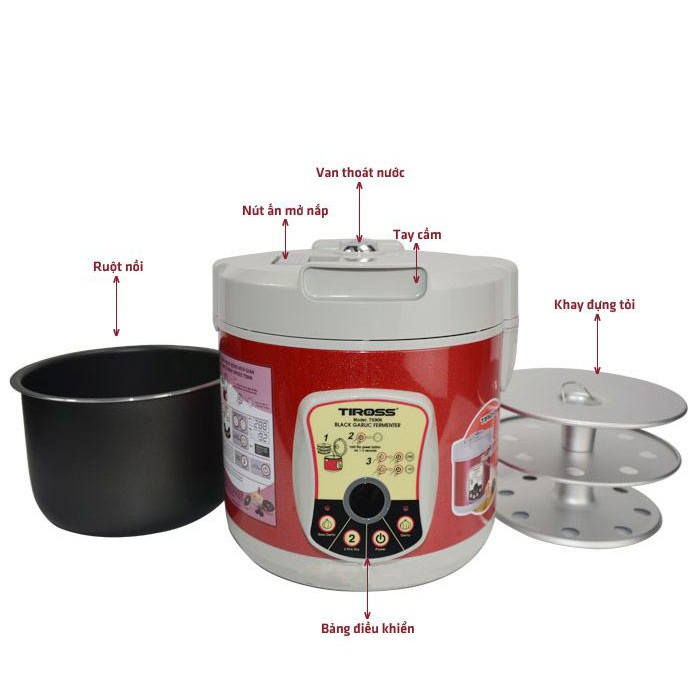 máy làm tỏi đen Tiross TS906