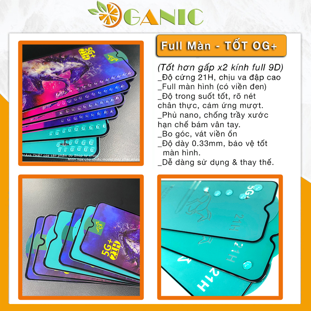 Kính cường lực Vsmart Active 3 full màn hình và trong suốt cảm ứng mượt tặng kèm khăn lau