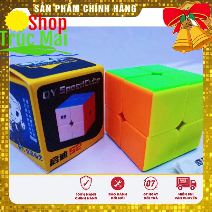 Rubik 2x2 robik Siêu trơn rô bích cao cấp