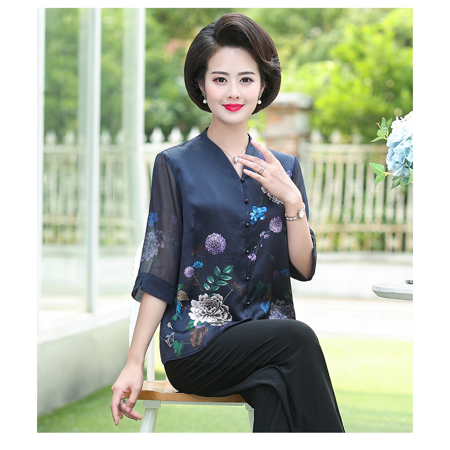 Áo sơ mi cho người già hàng sẵn 🎉🎉
