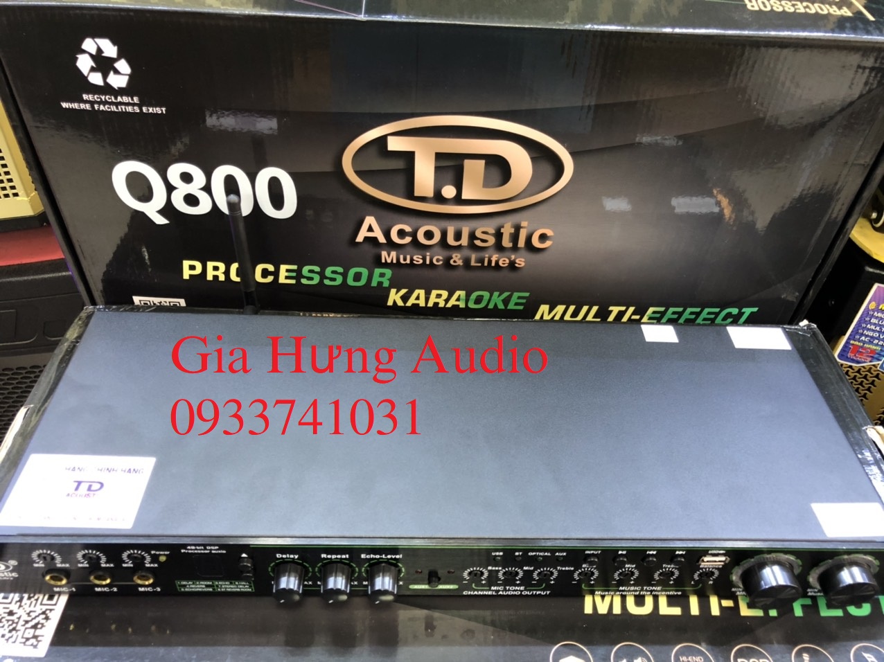 [HCM]Vang cơ lai số TD Acoustic Q800 (loại 1)