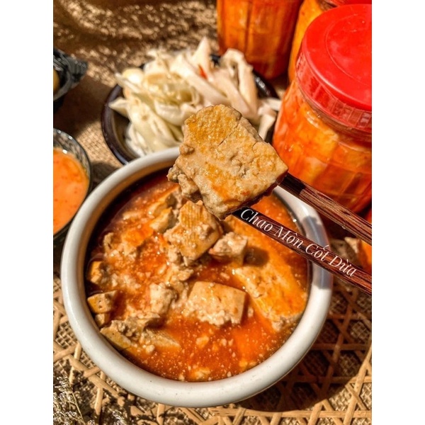Chao môn cốt dừa siêu béo 650gr