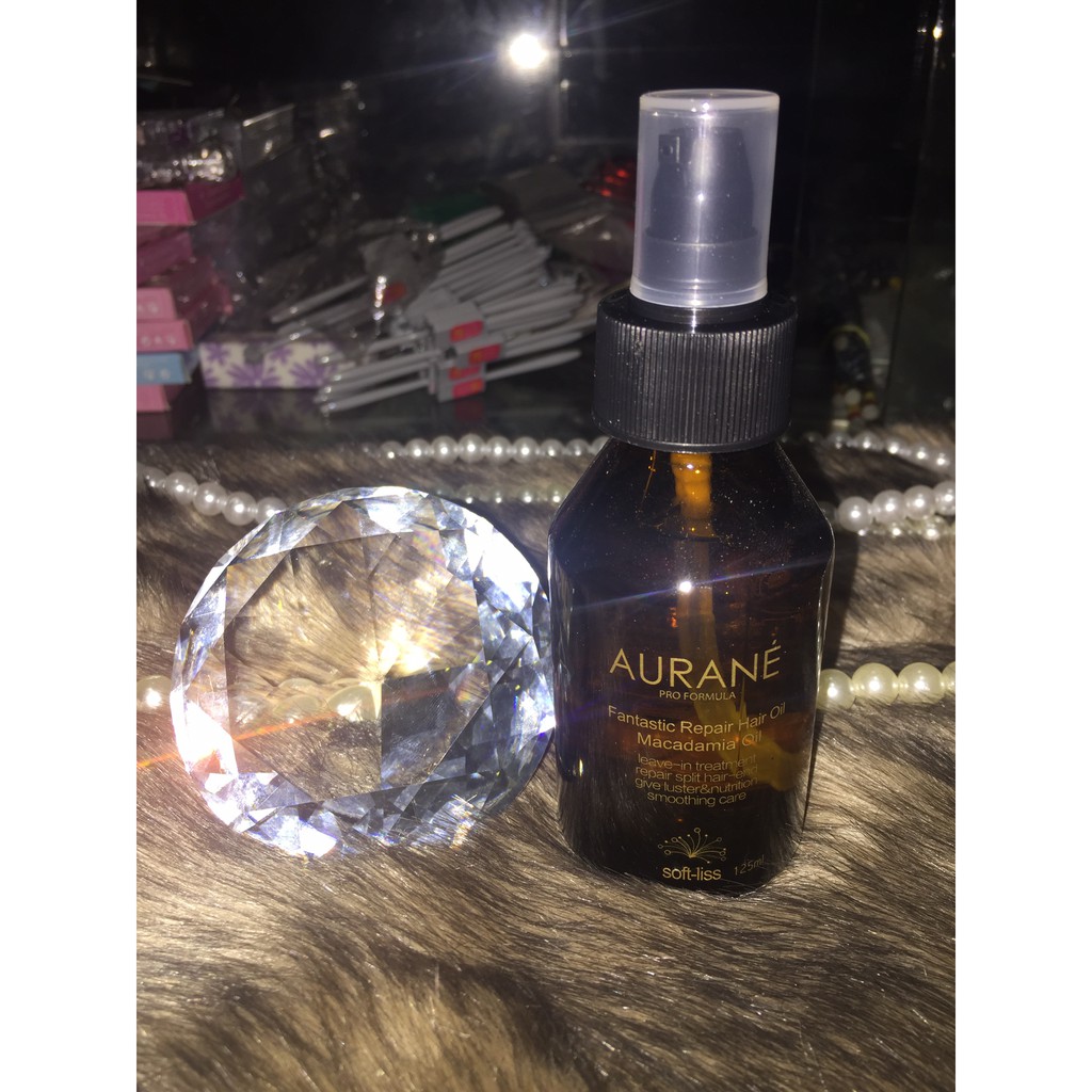Tinh Dầu Dưỡng Tóc Aurane - Soft Liss 125ml Chai Tròn