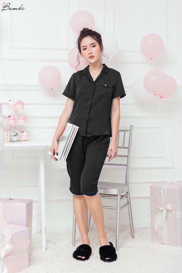 ĐỒ BỘ PIZAMA LUNG  TRƠN CHO NỮ