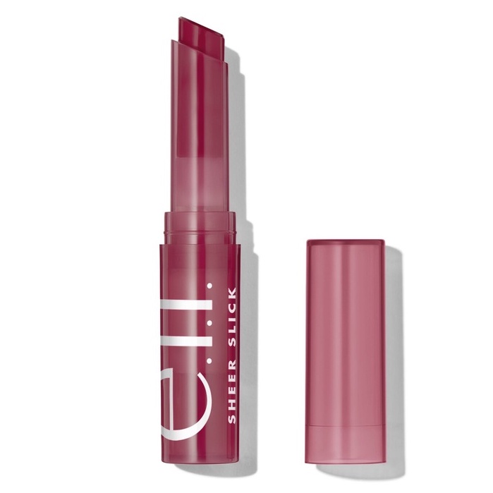 Son dưỡng môi có màu Elf Sheer Slick Lipstick chứa Vitamin E - dupe của Clinique Black Honey