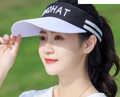 Mũ lưỡi trai nửa đầu phong cách Hàn, nón kết thể thao nửa đầu, mũ nón golf, mũ tennis, mũ nón nửa đầu