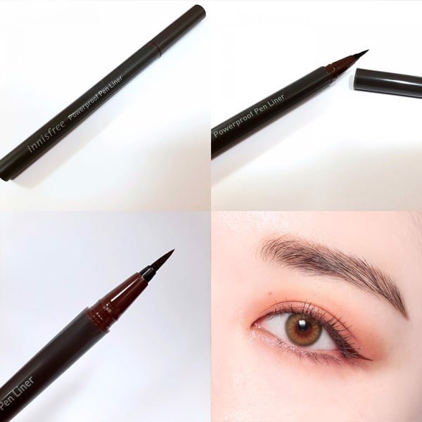 Kẻ Mắt Nước INNISFREE POWERPROOF BRUSH PEN LINER 0.6g lyo