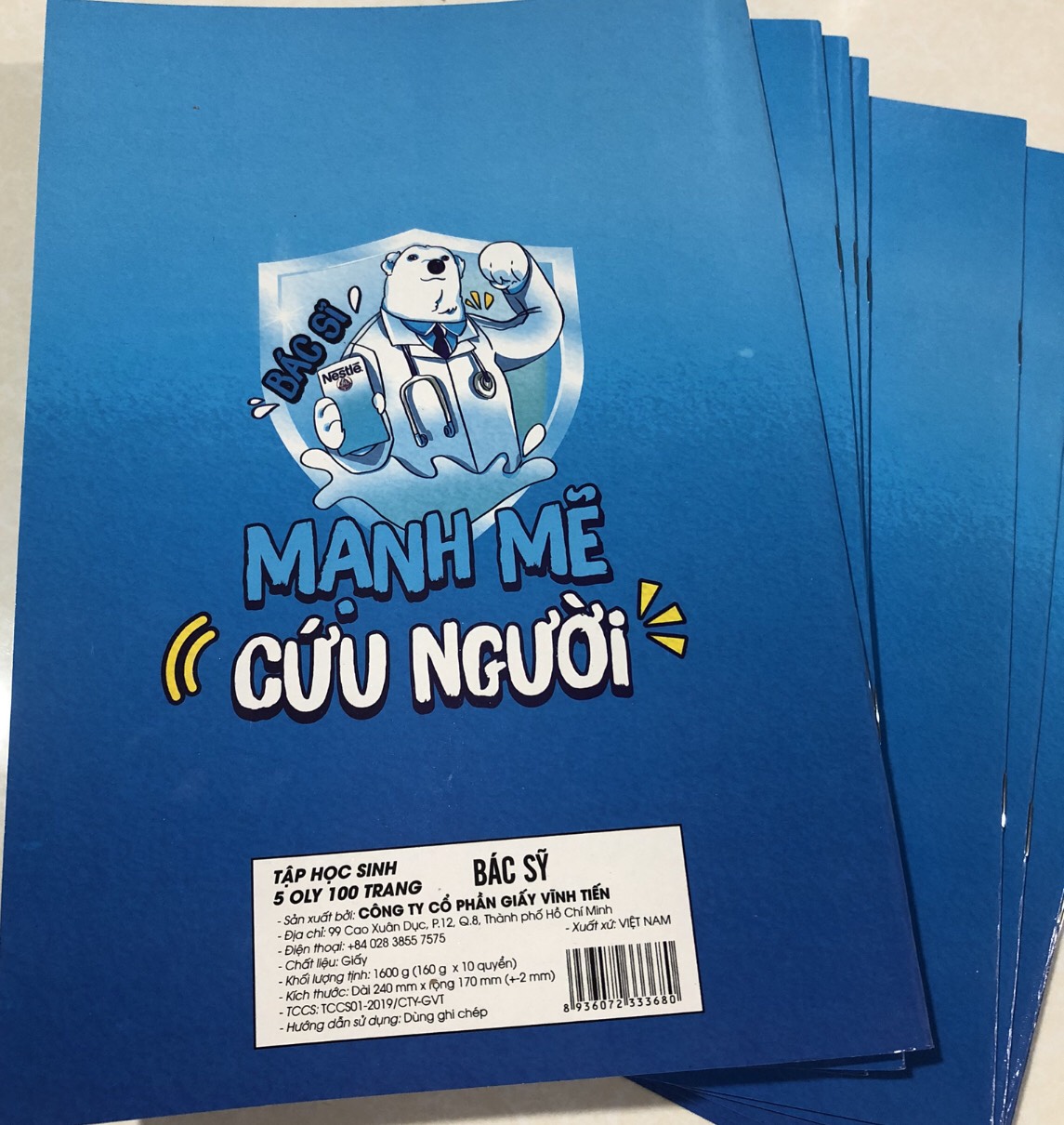 COMBO 10 TẬP VỞ HỌC SINH
