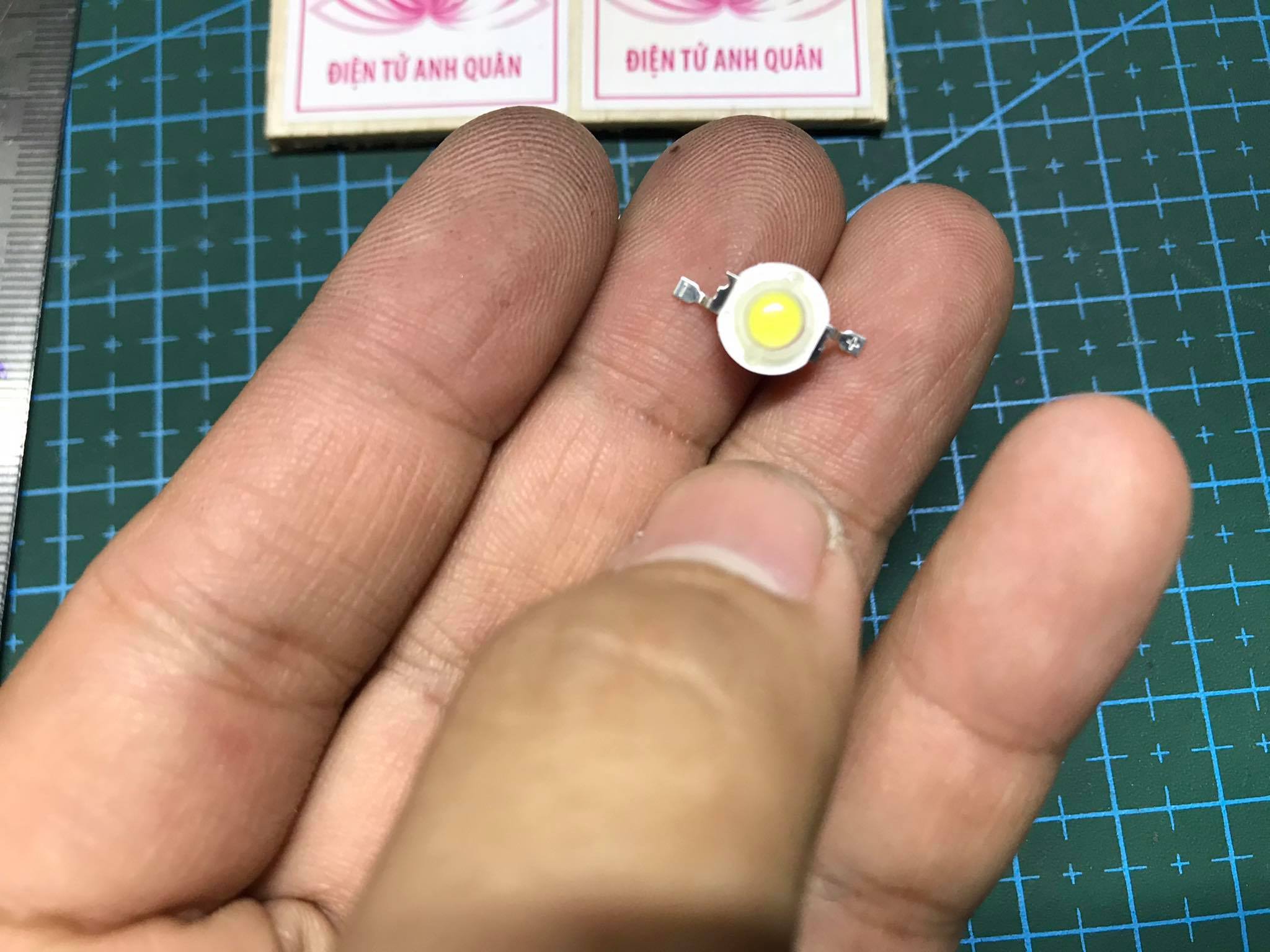 LED siêu sáng 1W Luxeon Sáng trắng ( 10 led ).