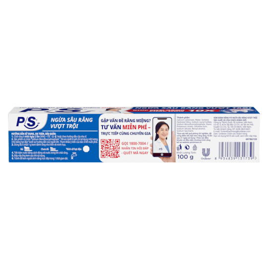 Kem đánh răng P/S Ngừa Sâu Răng Vượt Trội 100g
