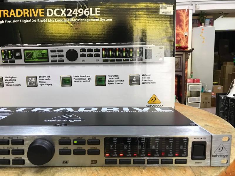 CROSSOVER DIGITAL BEHRINGER DCX2496LE