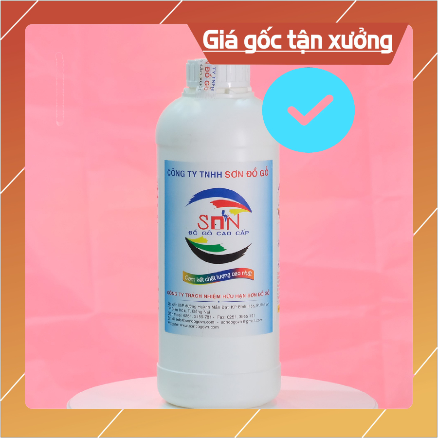 Dung Môi Sơn PU - Làm cho bề mặt sản phẩm luôn sáng bóng, Láng mịn và hạn chế nấm mốc - Hàng Chính Hãng