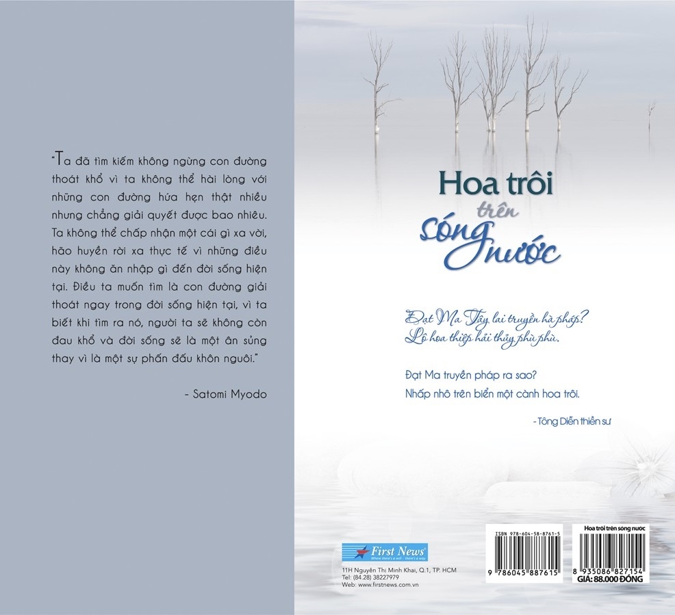 Sách Fahasa - Hoa Trôi Trên Sóng Nước (Tái Bản 2020)