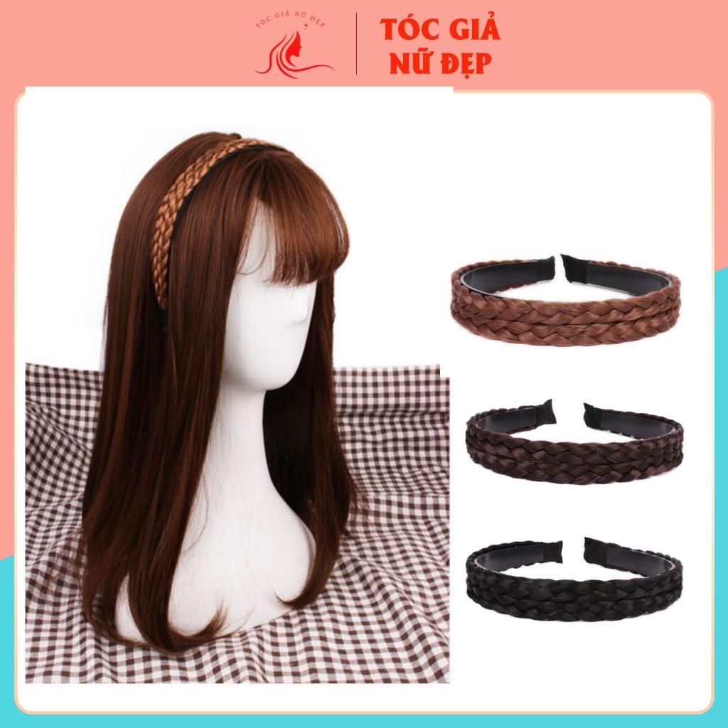 Băng đô cài tết tóc đôi nhiều màu sắc